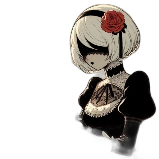 flower, mask, crown, jewelry transparent PNG cut-out
