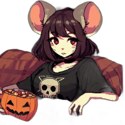 creature, animal, staff, mask transparent PNG cut-out