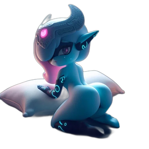 dragon, robot, creature, staff transparent PNG cut-out