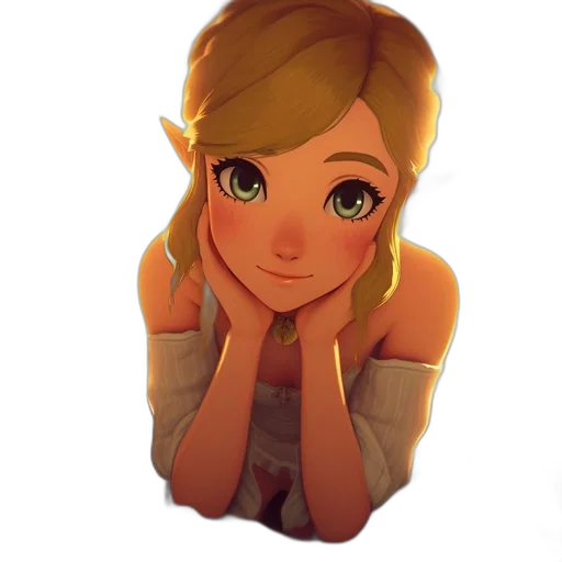 face, crown, staff, dress transparent PNG cut-out