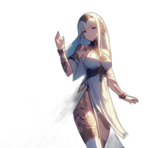 dress, sword, weapon, staff transparent PNG cut-out
