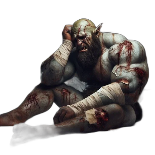 creature, concept art, fantasy art, photorealistic transparent PNG cut-out
