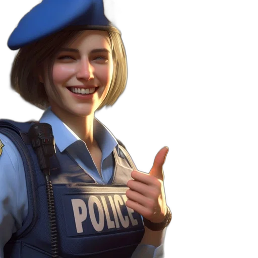 staff, face, weapon, jacket transparent PNG cut-out