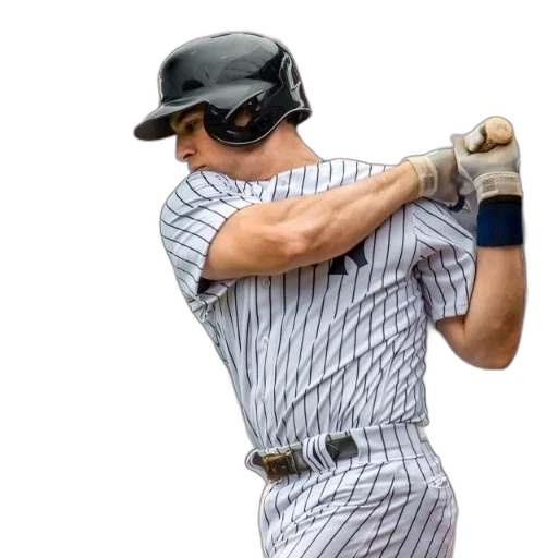 weapon, baseball, player, striped transparent PNG cut-out
