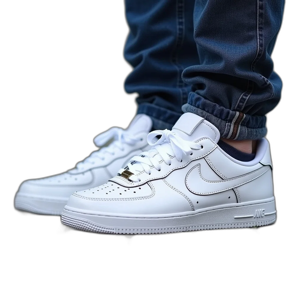 shoes, 3d render, photorealistic, person transparent PNG cut-out