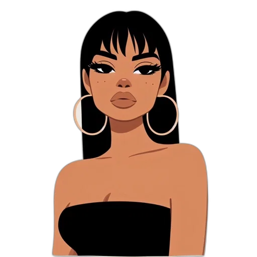 jewelry, face, dress, hair transparent PNG cut-out