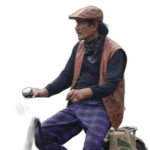 jacket, staff, umbrella, animal transparent PNG cut-out