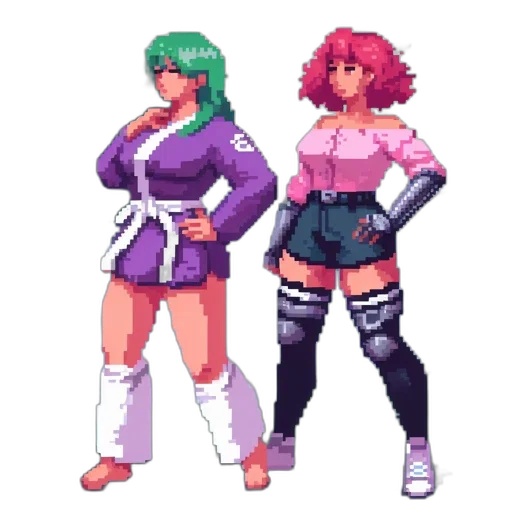 jacket, pixel art, concept art, vaporwave transparent PNG cut-out