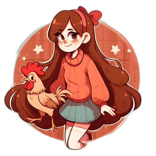 animal, pixel art, anime, cartoon transparent PNG cut-out
