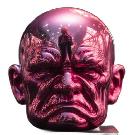 face, mask, creature, crown transparent PNG cut-out
