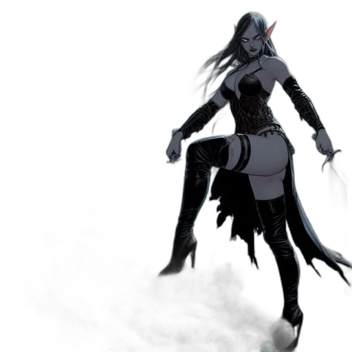 creature, staff, concept art, fantasy art transparent PNG cut-out