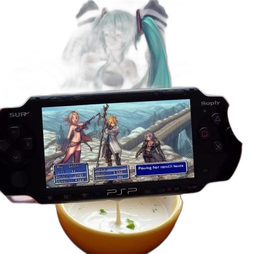 weapon, food, vaporwave, concept art transparent PNG cut-out