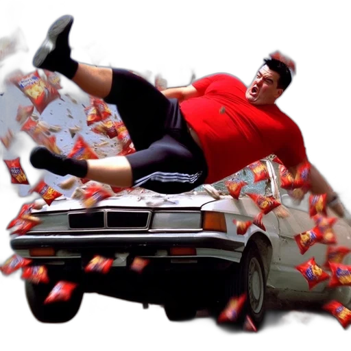 car, food, 3d render, concept art transparent PNG cut-out