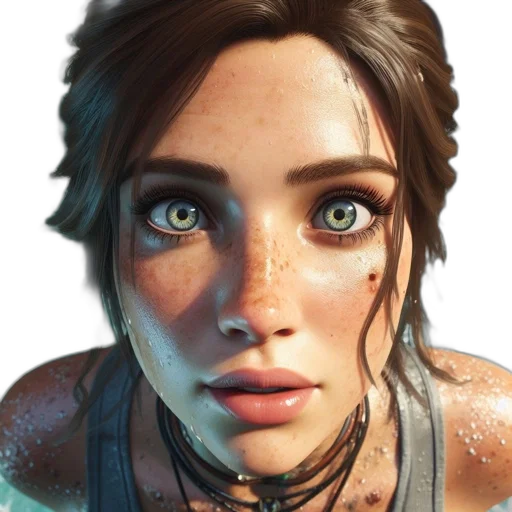 face, weapon, creature, staff transparent PNG cut-out