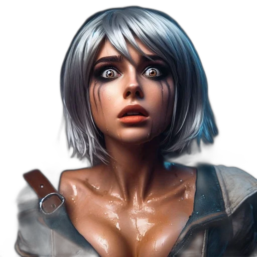 face, robot, concept art, comic book art transparent PNG cut-out
