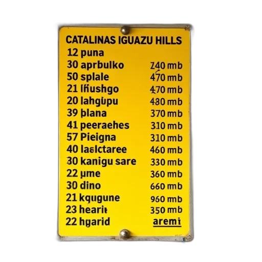 vertical, sign, yellow, background transparent PNG cut-out