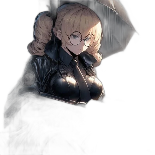 jacket, weapon, crown, mask transparent PNG cut-out