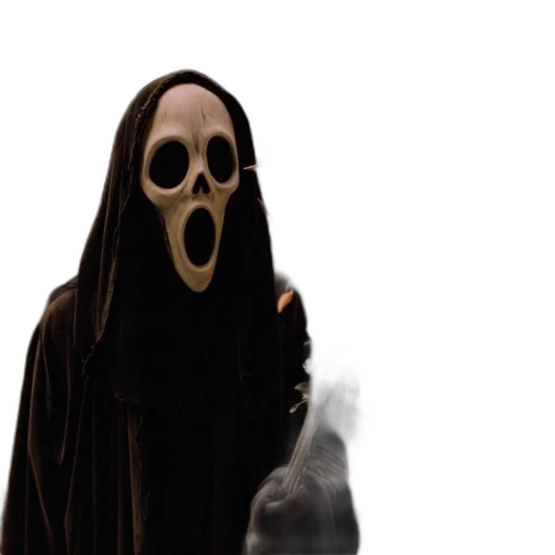 mask, face, creature, staff transparent PNG cut-out