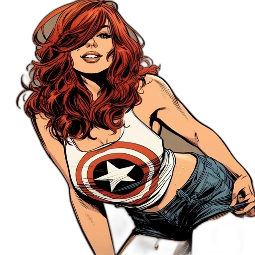 comic book art, cartoon, concept art, illustration transparent PNG cut-out