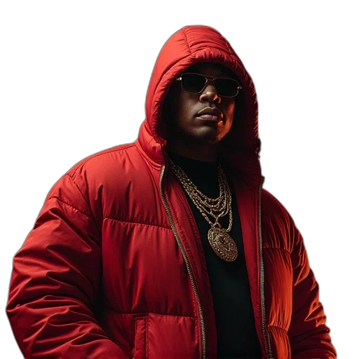 jacket, face, animal, chingy transparent PNG cut-out