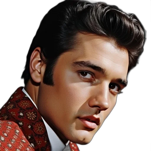 face, hair, jacket, crown transparent PNG cut-out