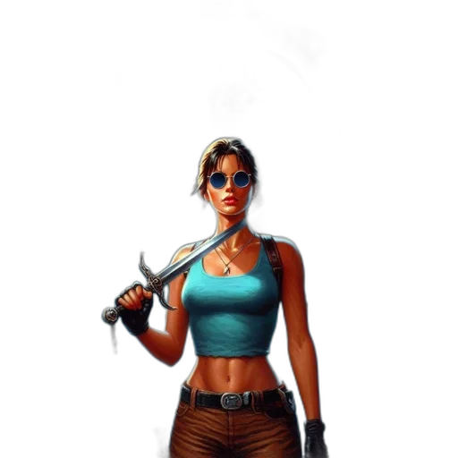 weapon, staff, sword, concept art transparent PNG cut-out