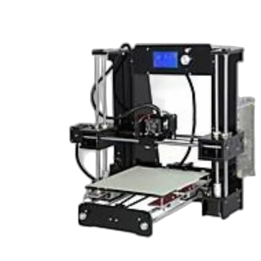 robot, 3d render, anet, printer transparent PNG cut-out