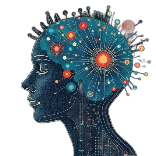 crown, robot, face, hat transparent PNG cut-out