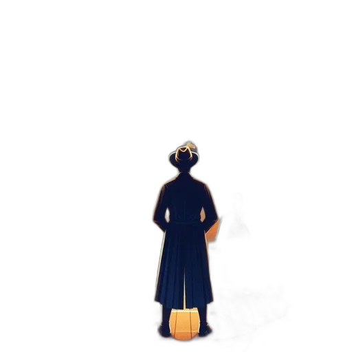 dress, staff, crown, mask transparent PNG cut-out