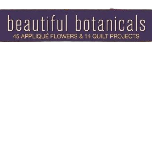 beautiful, botanicals, appliqué, flowers transparent PNG cut-out