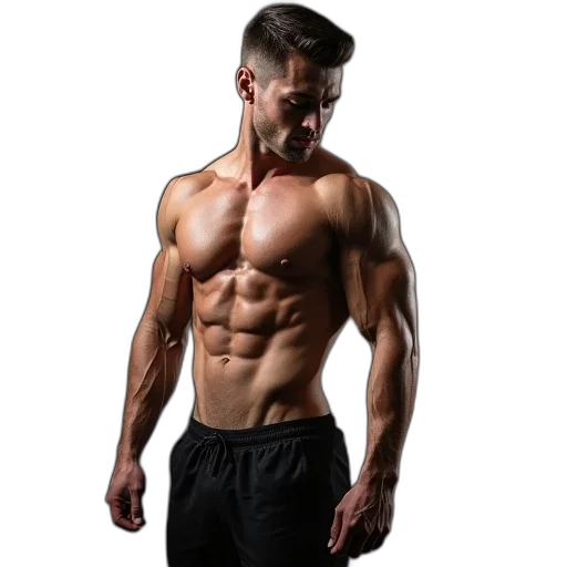 photorealistic, how, gain, muscle transparent PNG cut-out
