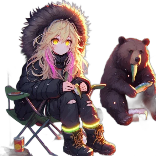 staff, jacket, pixel art, anime transparent PNG cut-out