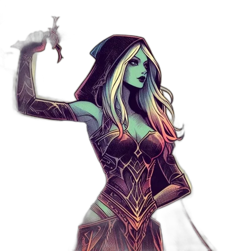 staff, sword, fantasy art, comic book art transparent PNG cut-out