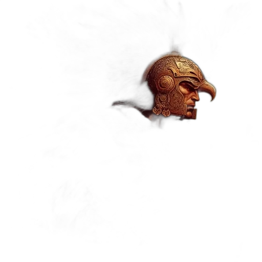 mask, face, creature, crown transparent PNG cut-out