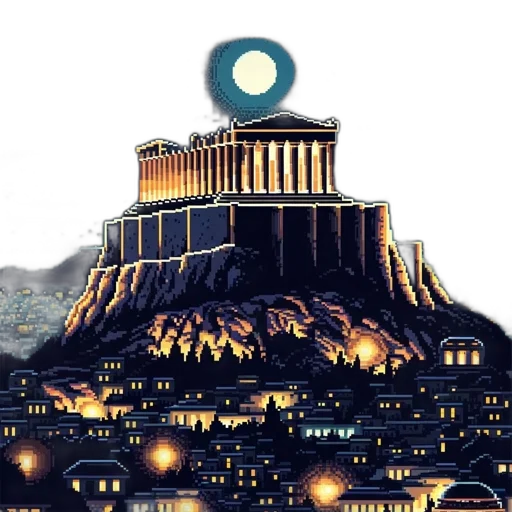 building, concept art, pixel art, fantasy art transparent PNG cut-out