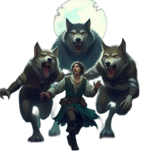 concept art, fantasy art, pixel art, comic book art transparent PNG cut-out
