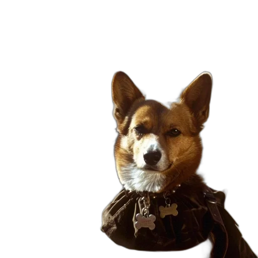 staff, animal, jacket, face transparent PNG cut-out
