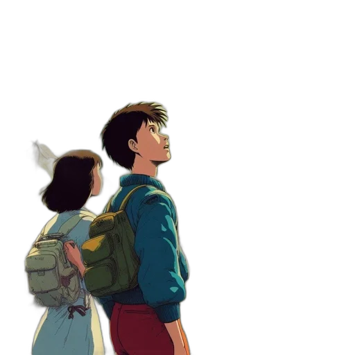 jacket, watercolor, concept art, pixel art transparent PNG cut-out