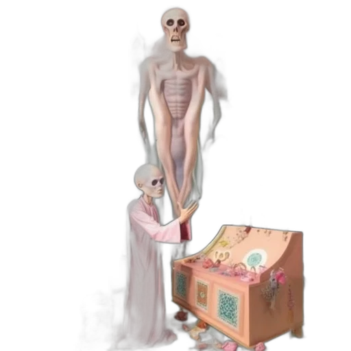 furniture, robot, creature, dress transparent PNG cut-out