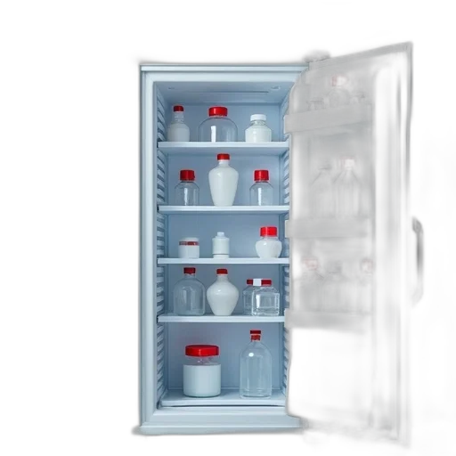 bottle, furniture, 3d render, white transparent PNG cut-out