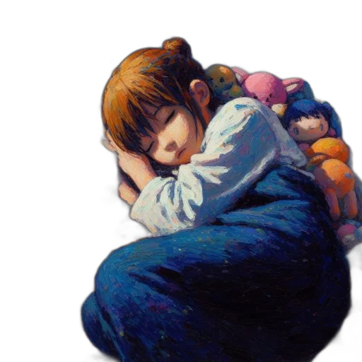 oil painting, photorealistic, watercolor, concept art transparent PNG cut-out