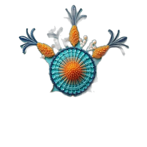 jewelry, crown, flower, staff transparent PNG cut-out