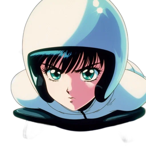 jacket, hat, face, robot transparent PNG cut-out
