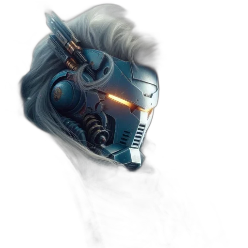 mask, robot, face, weapon transparent PNG cut-out