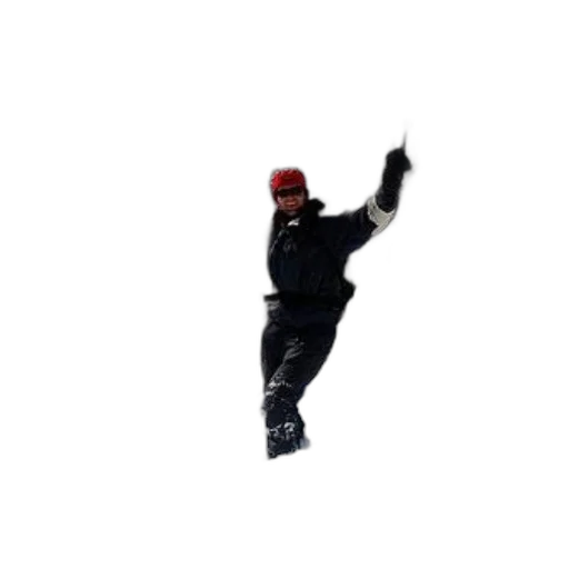 staff, jacket, hat, 3d render transparent PNG cut-out