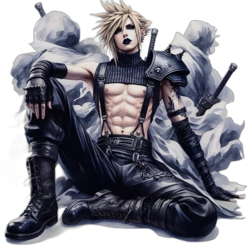 sword, weapon, comic book art, concept art transparent PNG cut-out