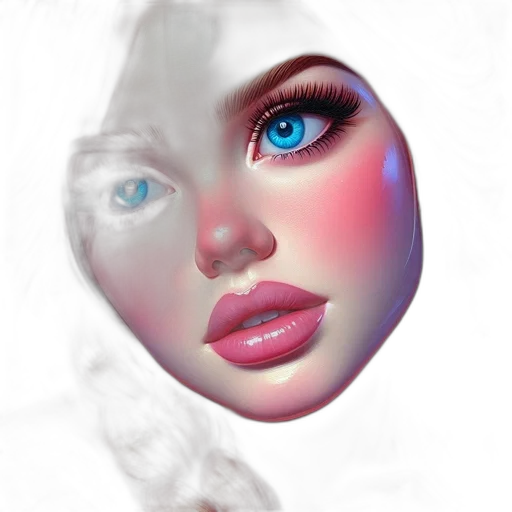 face, mask, jewelry, robot transparent PNG cut-out