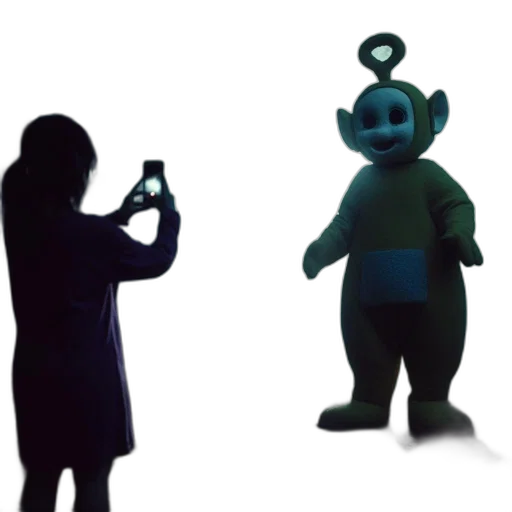 robot, creature, staff, mask transparent PNG cut-out