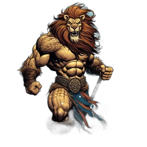 fantasy art, concept art, comic book art, pixel art transparent PNG cut-out