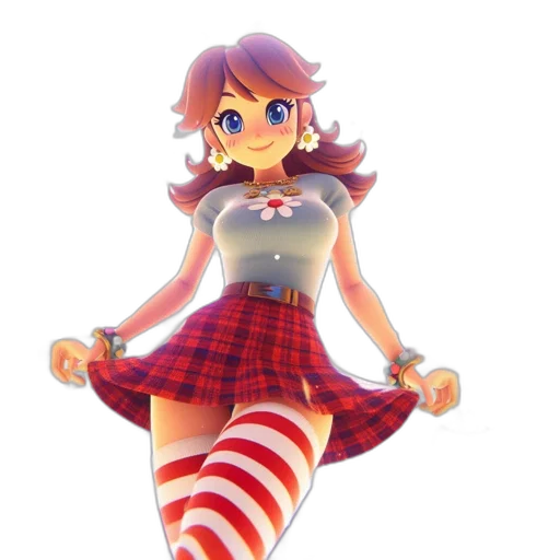 dress, staff, 3d render, concept art transparent PNG cut-out